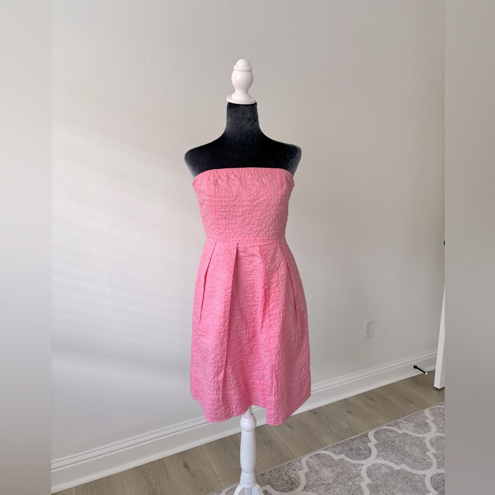 J Crew Strapless Dress With Built-In Bra. Has Pockets!